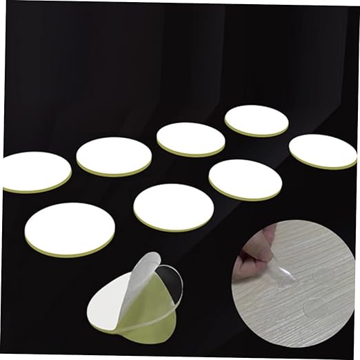 Lurrose 20pcs Double-Sided Adhesive Tape Round Acrylic Fastener for Crafts Car Wedding Supplies Easy to Use Strong Adhesion for DIY Projects