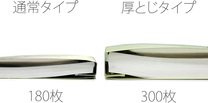 Plus Flat File, Resin Jig, Thick Binding, 10.8 inches (300 mm), A4, Vertical, Green, 10 Books, No.021NW, 79-046 x 10