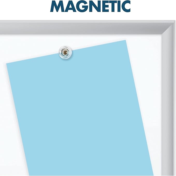Quartet Magnetic Porcelain Whiteboard, 4' x 3' White Board, Premium, Duramax, Silver Aluminum Frame (2544)