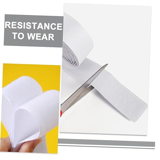 YARNOW 2Rolls Hook and Loop Pedal Mounting Tape for Electric Guitar Pedal Board Durable Versatile and Secure Adhesive for Musicians