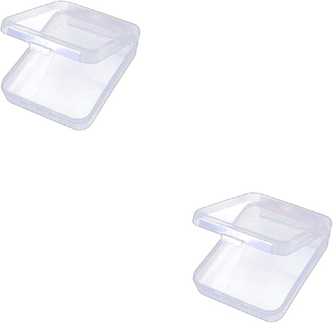 4 Pcs Clear Chalk Holders Storage Case Multifunctional Plastics Storage Box Office Supplies For Teachers School