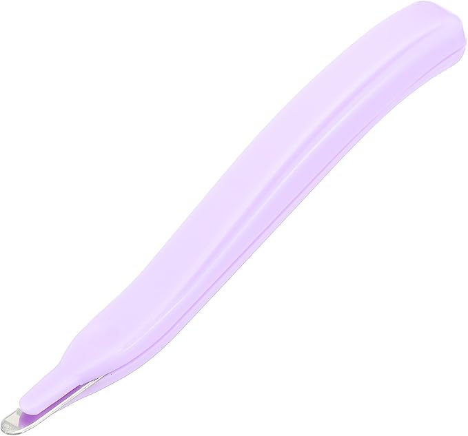 PATIKIL Staple Remover, Magnetic Staple Puller Desktop Removal Tool Cutting Tool for Office Home, Purple
