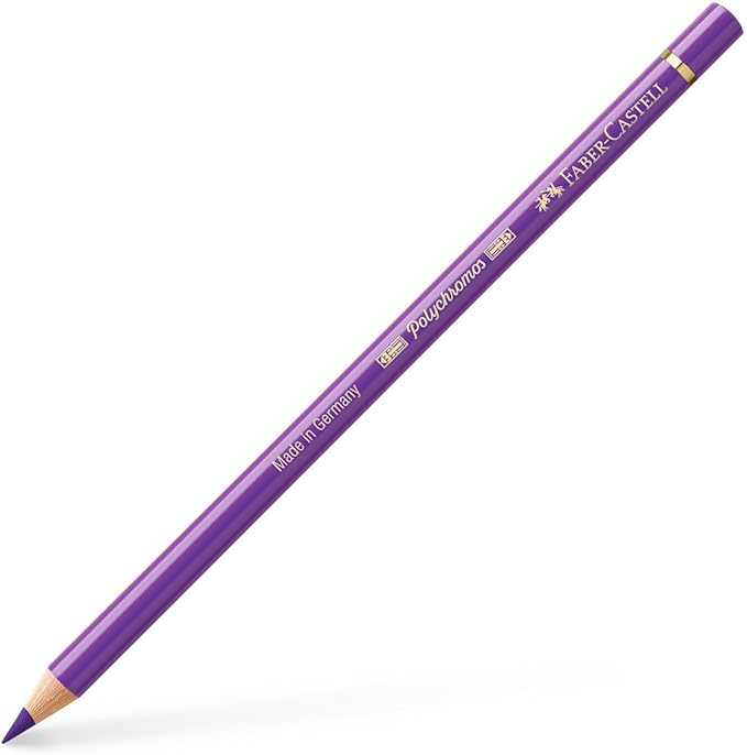Faber-Castell Polychromos Artists' Single Pencil - Colour 138 Violet
