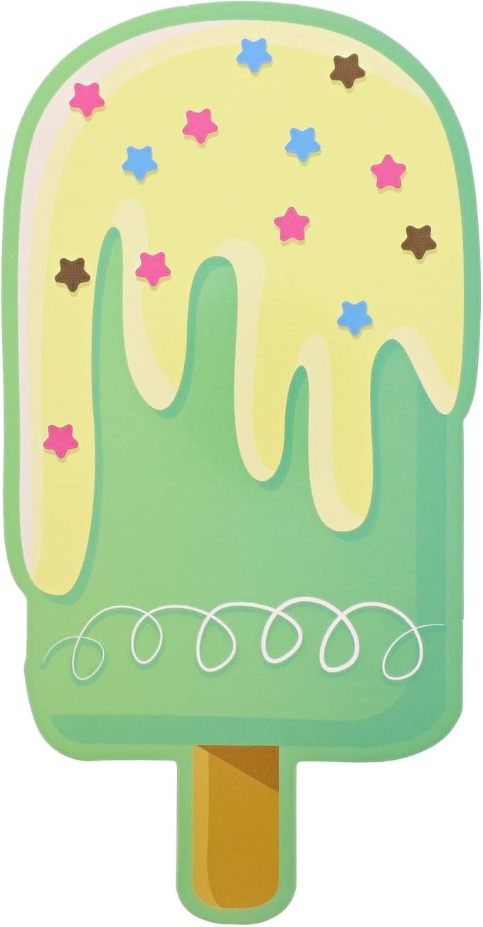 Bright Creations Ice Cream Bookmarks - Vibrant Themed Designs & Fun Book Marks for Popsicle Party Favors & Birthday Bookmarks - Classroom Rewards & Kids Book Marks - 120 Count, 6 in