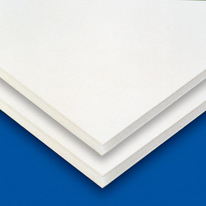 Framer Supply White Foam Board - 32x40 Inches, 3/16" Thick, 25-Sheets, White Foam Board Sheets, Foamboard for Mounting, Displays, Signage & Art Projects