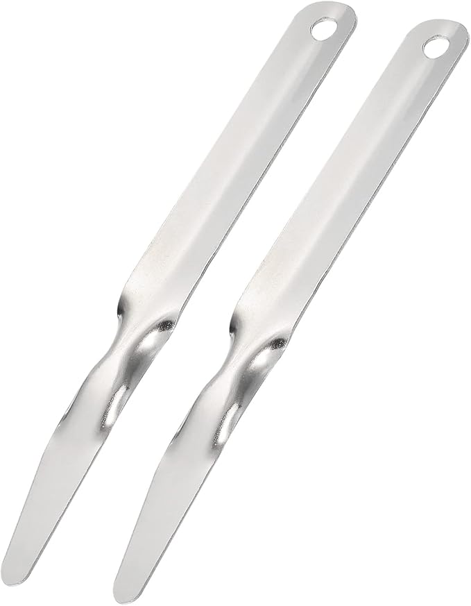 YOKIVE 2 Pcs Staple Remover, Flat Staplers Puller | Staples Removal Great for Office Home Desktop (Silver)