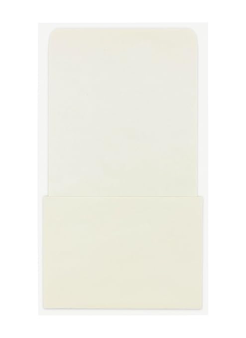 Hygloss Products Manila Library Pockets – Self-Adhesive Pocket Envelopes Made in the USA – 6.25 x 3.5 Inches, 40 Pack