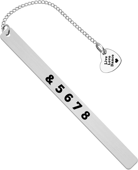 Dance Teacher Gifts Live Love Dance Bookmark Dance Lover Gift Dance Team Gift Dance Instructor Gift Christmas Thanksgiving Birthday Gift Appreciation Gift for Dance Teacher