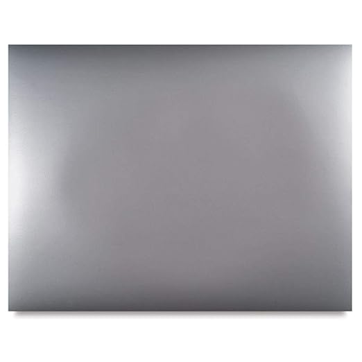 Pacon 5499-1 Poster Board, 22" x 28" Size, Metallic Silver/White (Pack of 25)