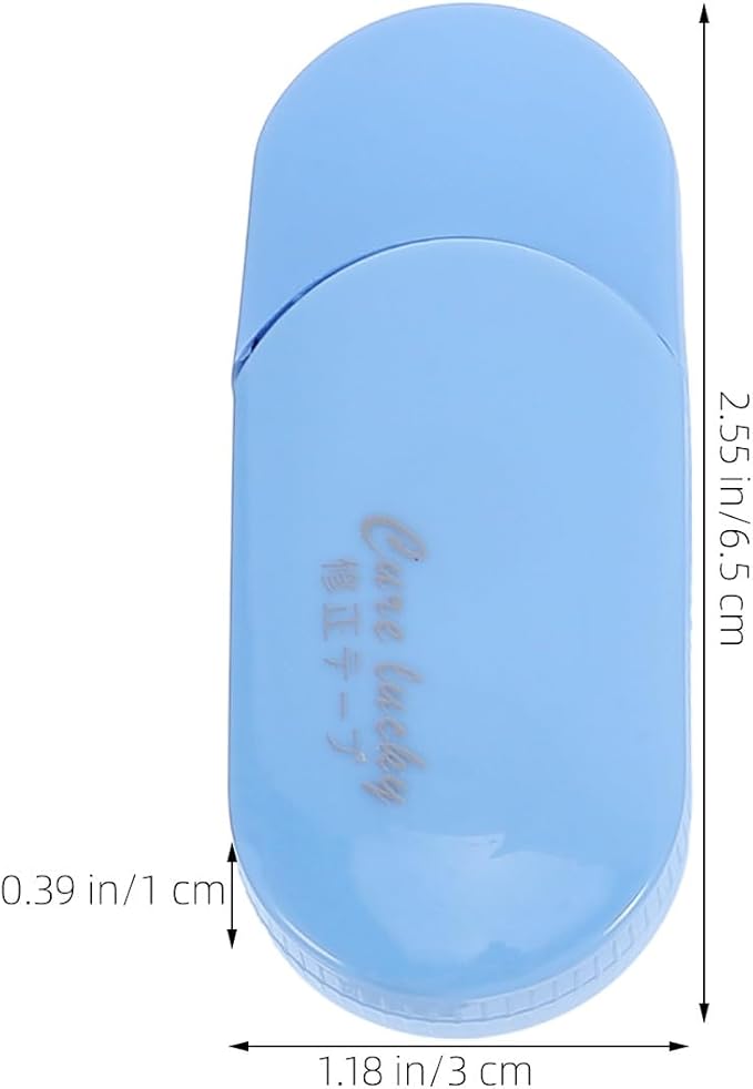 OSALADI Correction Tape Set 6pcs Gradient Blue Portable Correction Tapes for Students Classroom Supplies Aesthetic School Stationery