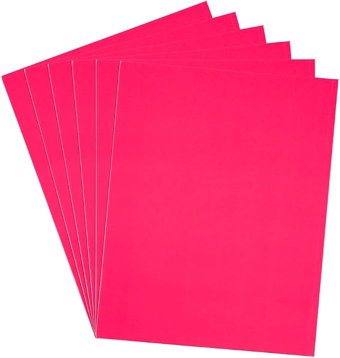 JAM PAPER Laminated Two Pocket Glossy School Folders - Letter Size - High Gloss Fuchsia Hot Pink - 6/Pack