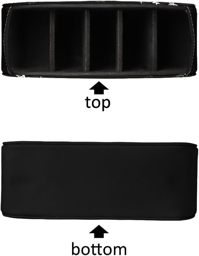 American Camouflage TV Remote Holder with 5 Compartments, Office Desk Organizers Nightstand Organizers/Bedside Table Accessory, Storage for Controllers/Media Players