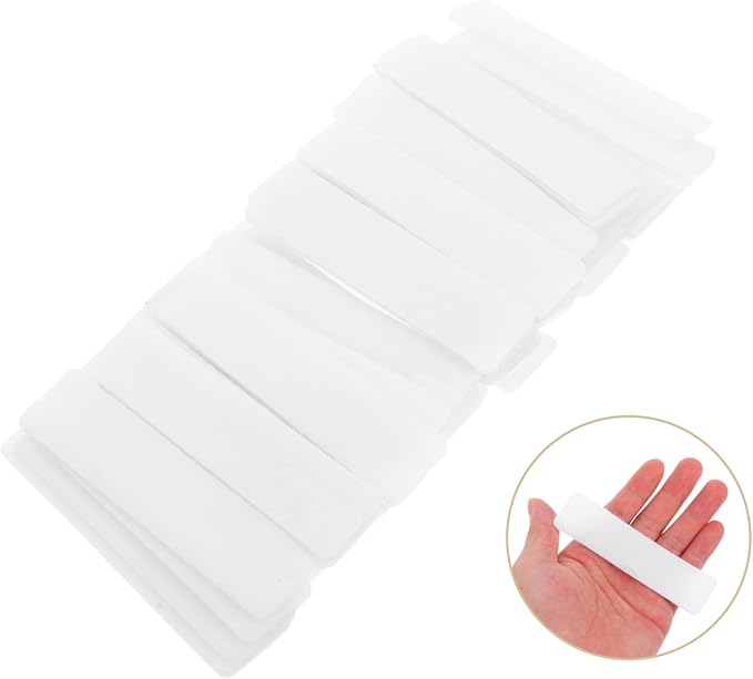 PRETYZOOM 48 Pairs Heavy Duty Fastener Strips with Strong Adhesive Versatile Self Adhesive Mounting Tape for Home Office and Car Use Design for Reliability