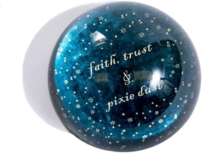 Sugarboo & Co. Faith, Trust and Pixie Dust Paperweight - 4"x4"