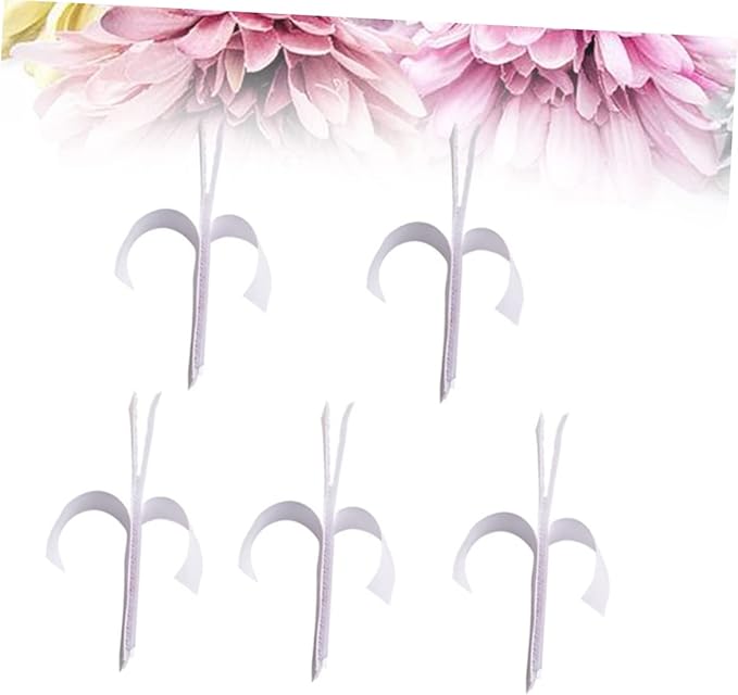 Garneck 5pcs Self-Adhesive Hook and Loop Tape Table Skirt Sticker Pads for Wall Mounting Strong Hold for Smooth Surfaces for Home Office and Classroom Use