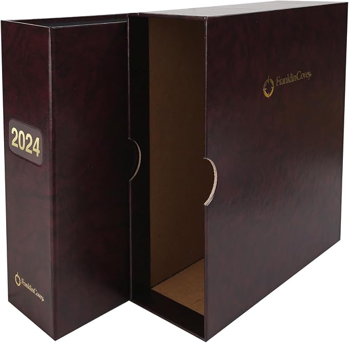 FranklinCovey - Storage Combo - Protect Past and Future Planner Pages (Compact, Burgundy)