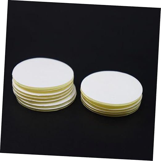 Double-Sided Tape 20pcs Acrylic Adhesive Round Fastener Tape Fabric Adhesive Non-Slip Easy to Use