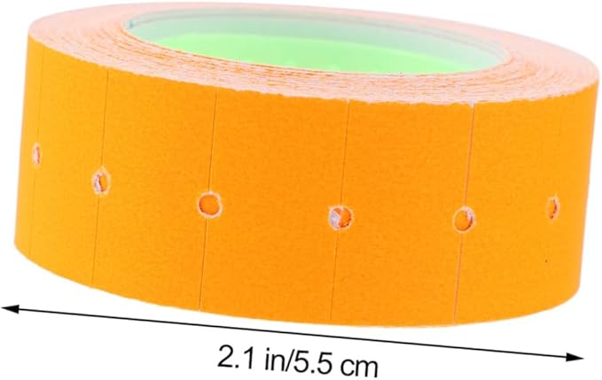 Alipis Price Tag Sticker Roll 5000 Self-Adhesive Price Decals for Retail Store Market Cost Sign Labeler Paper in Office and Shop Use