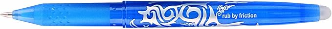 PILOT Frixion Erasable Rollerball 0.7 mm Tip (Box of 12) - Light Blue