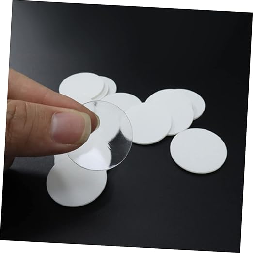 Lurrose 20pcs Double-Sided Adhesive Tape Round Acrylic Fastener for Crafts Car Wedding Supplies Easy to Use Strong Adhesion for DIY Projects