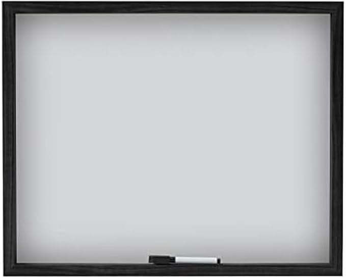 MIKASA White Board with Dry Erase Pen, Gray