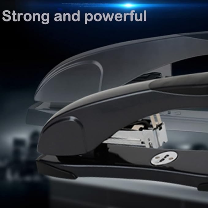 KUYWLMKMZZ Desk Stapler Office Stapler 60 Pages Capacity Stapler Durable Metal Stapler Perfect Office Supplies Suitable for Office Document Binding and Finishing School Supplies (Color : B)