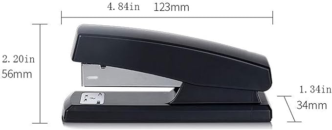 Liudan Stapler Commercial Desktop Stapler, 20 Sheet Capacity, Portable, Durable Stapler for Home Office Supplies, Classroom or Desktop Office Stapler