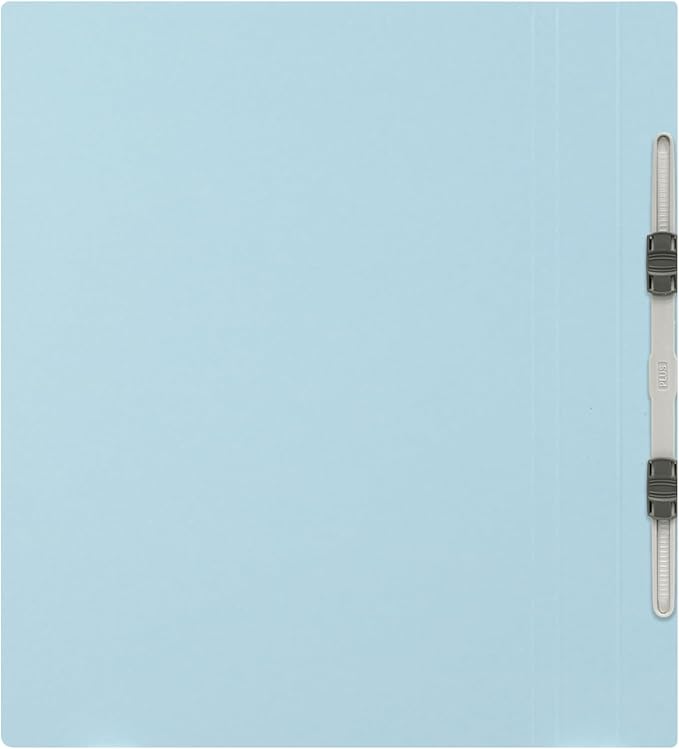 Plus Flat File, Resin Jig, Thick Binding 300 A4, Vertical, Royal Blue, 10 Books, NO.021NW 79-111 x 10