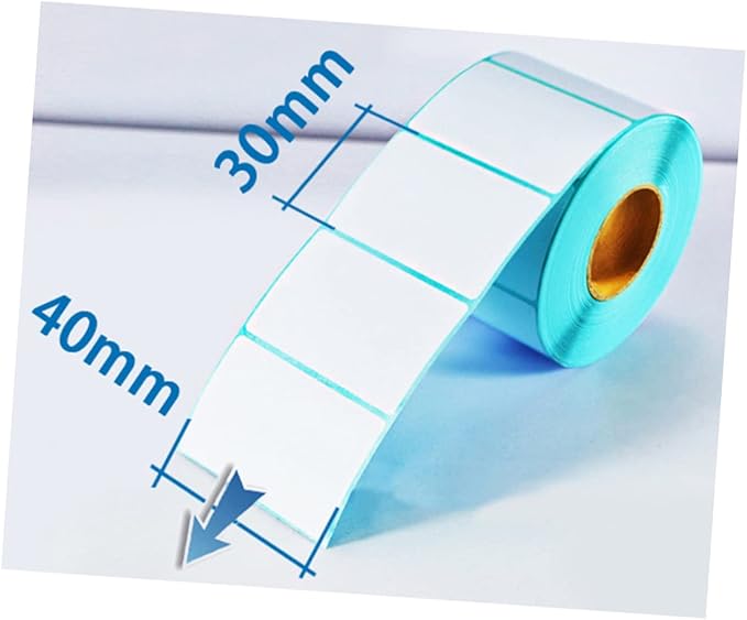 Gadpiparty 4 Rolls Thermal Transfer Labels Self Adhesive Sticker Labels for Printer Mailing Shipping Address File Folder Office Sticker Marker