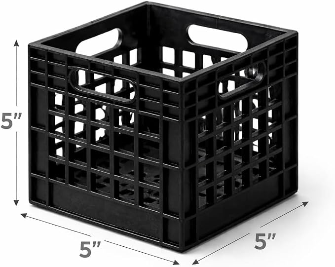 MINI STORAGE CRATE (BLACK)