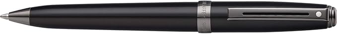 Sheaffer Prelude Gloss Black Ballpoint Pen with Gun Metal Tone PVD Trim