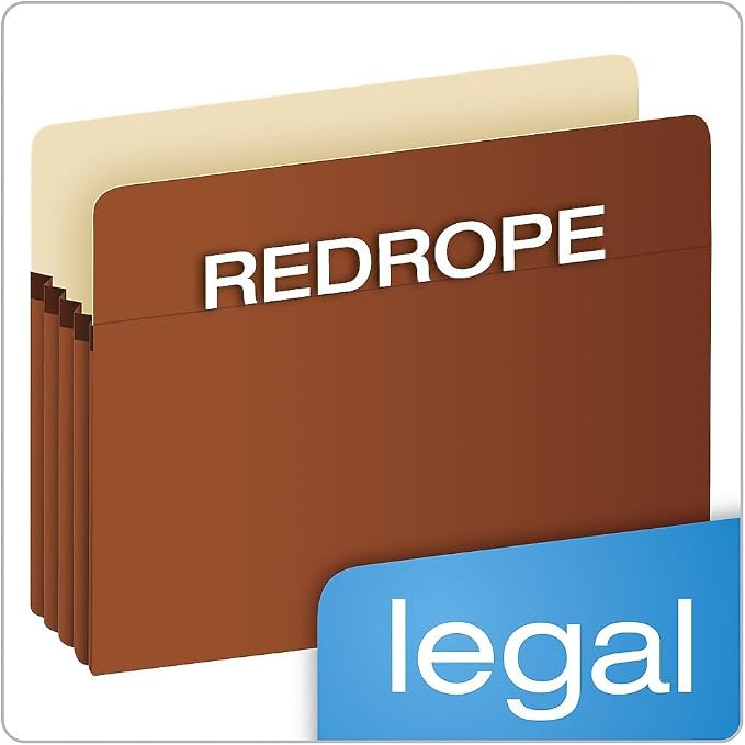 Pendaflex S26E 3 1/2 Inch Expansion File Pocket Legal Size