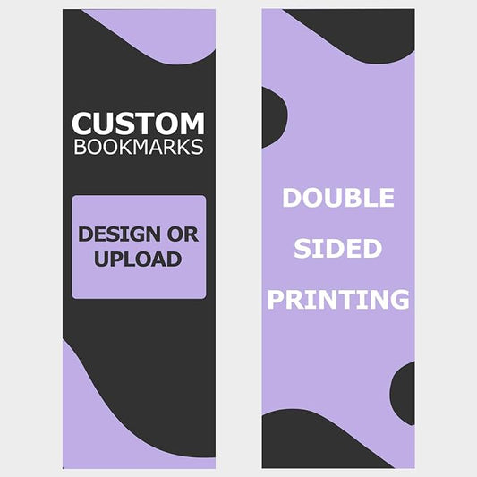 GotPrint Custom Made Bookmarks | 2x6 Upload Photos, Logos, or Text | Glossy Paper Full Color | Personalized Bulk Gifts for Classrooms, Birthdays, and Book Clubs, 1000 Qty