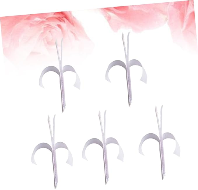 5pcs Hook and Loop Adhesive Tape Table Skirt Sticker Pads for Wall Mounting Strong Hold Reusable for Smooth Surfaces