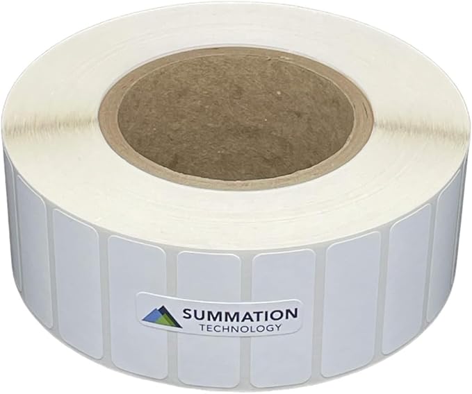 High Gloss Paper 2x0.75 in. Rectangle Inkjet Label Roll