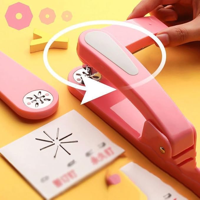 Staple Machine with Rotatable Middle Seam for Student Specific Office Supplies Multifunctional and Universal