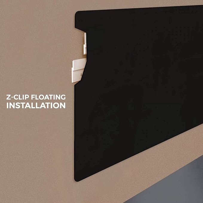 Eased Corners - Glass Dry Erase Board - Frameless Glass Board for Wall - Surface Black 48"x72" - Include Markers, Magnets, Eraser for Office & Home by Fab Glass and Mirror