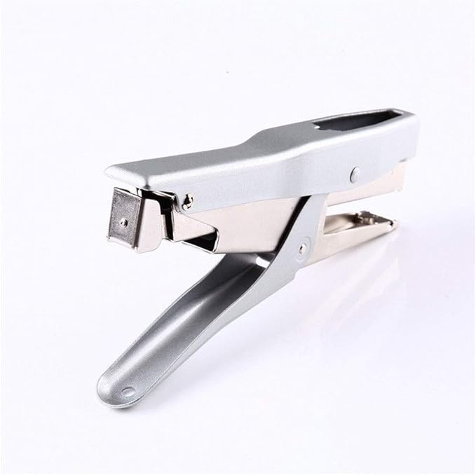Stapler Silver Hand Stapler, Heavy Duty Stapler, Can Hold 30 Pages, Household Box Binding, Desk Accessories, Multi-Function Office Stapler