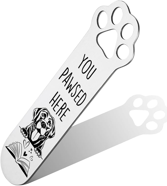 Labrador Dog Bookmark for Labrador Dog Lover Book Lovers Bookworm Bookish Nerd, DOD Gifts for Women, Bookmark Dog Lover, Book Club Gifts for Reader Dog Owner Lover-DX122