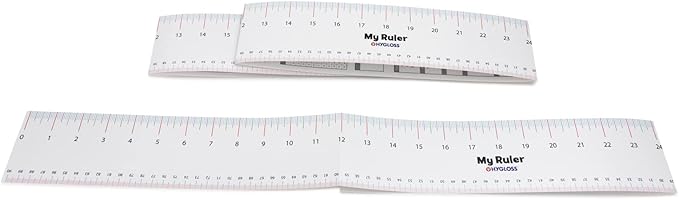 Hygloss Paper Ruler - 36" Bulk Yardsticks for Classroom, STEM, Easy-to-Read Numbers, White Cardstock, 144 Pack