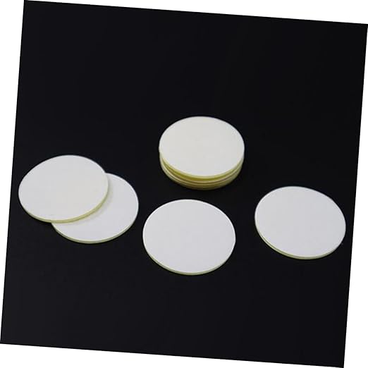 Double-Sided Tape 20pcs Acrylic Adhesive Round Fastener Tape Fabric Adhesive Non-Slip Easy to Use