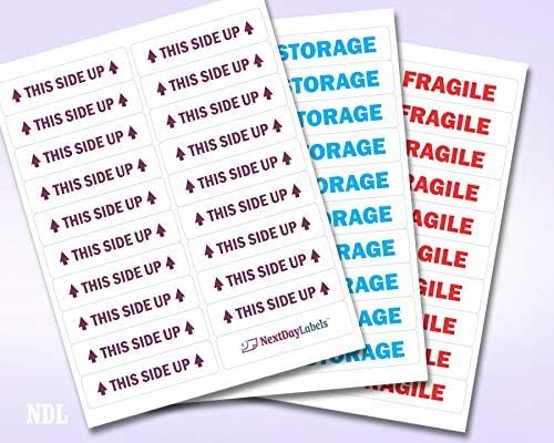 NextDayLabels 4x1 Inch Rectangle Stickers White Blank Labels for Laser Inkjet Printer - 20 Per Sheet Self-Adhesive Return Address Shipping Made in USA - 20,000 Labels