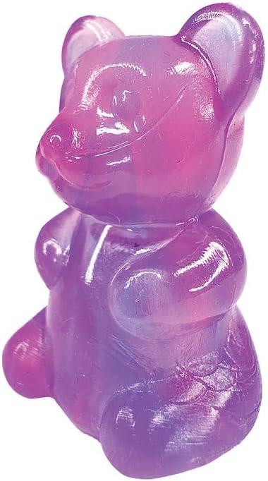 Raymond Geddes Scented 2-Color Gummy Bear Pencil Toppers - Pack of 24 - Fun and Aromatic Pencil Accessories for Kids