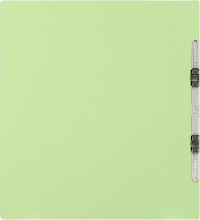 Plus Flat File, Resin Jig, Thick Binding, 10.8 inches (300 mm), A4, Vertical, Green, 10 Books, No.021NW, 79-046 x 10
