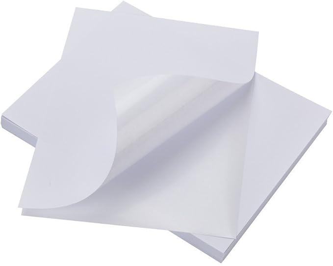 9527 Product Full Sheet Shipping Labels, 8-1/2" x 11" Blank White Sticker Paper, Self Adhesive Address Labels for Laser/Inkjet Printers, 2000 Labels