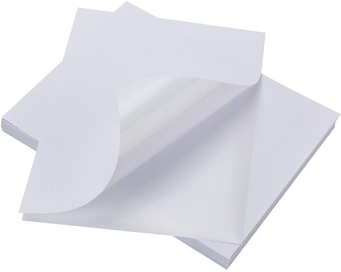 9527 Product Full Sheet Shipping Labels, 8-1/2" x 11" Blank White Sticker Paper, Self Adhesive Address Labels for Laser/Inkjet Printers, 1000 Labels