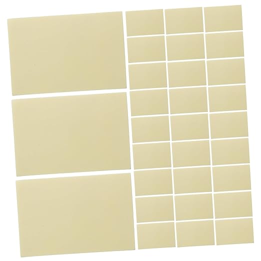 GLEAVI 100pcs Double Sided Tape Heavy Duty Adhesive Double Sided Tape for Hooks Mirrors Office Home