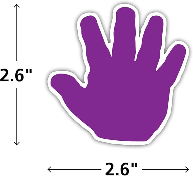 Teacher Created Resources Handprints Mini Accents (5137) Multi Color
