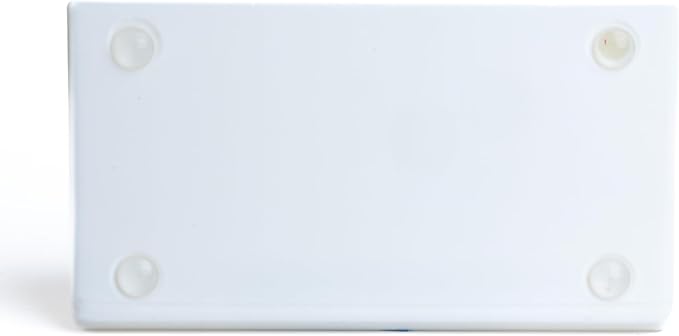 Remote Holder Organizer Pedestal Caddy compatible with Lutron Pico Remotes, Anti-Slip Feet, Holds 4 Remotes, White, Indoor Use Only