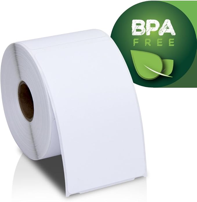 OfficeSmartLabels 2-5/16 x 4 inch Shipping Labels, Compatible with 30256 Labels (12 Rolls / 300 per Roll)